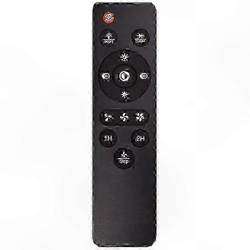 Dimmable Ceiling Fan Light with Remote Control Soft Keys and Durable Design