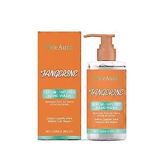Désinfectant pour les mains aux agrumes 100ml hydratant, mousse douce pour des mains propres et hydratées Rinçage facile, élimination efficace des taches, adapté aux voyages