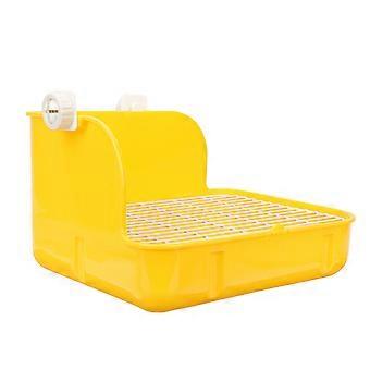 Convenient Rabbit Litter Box Pet Toilet for Home Use Durable Plastic