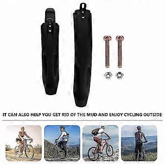 2-Pack Adjustable Universal Bicycle Mudguard compatible with 14/16/18-inch Wheels Outdoor Cycling Accessory