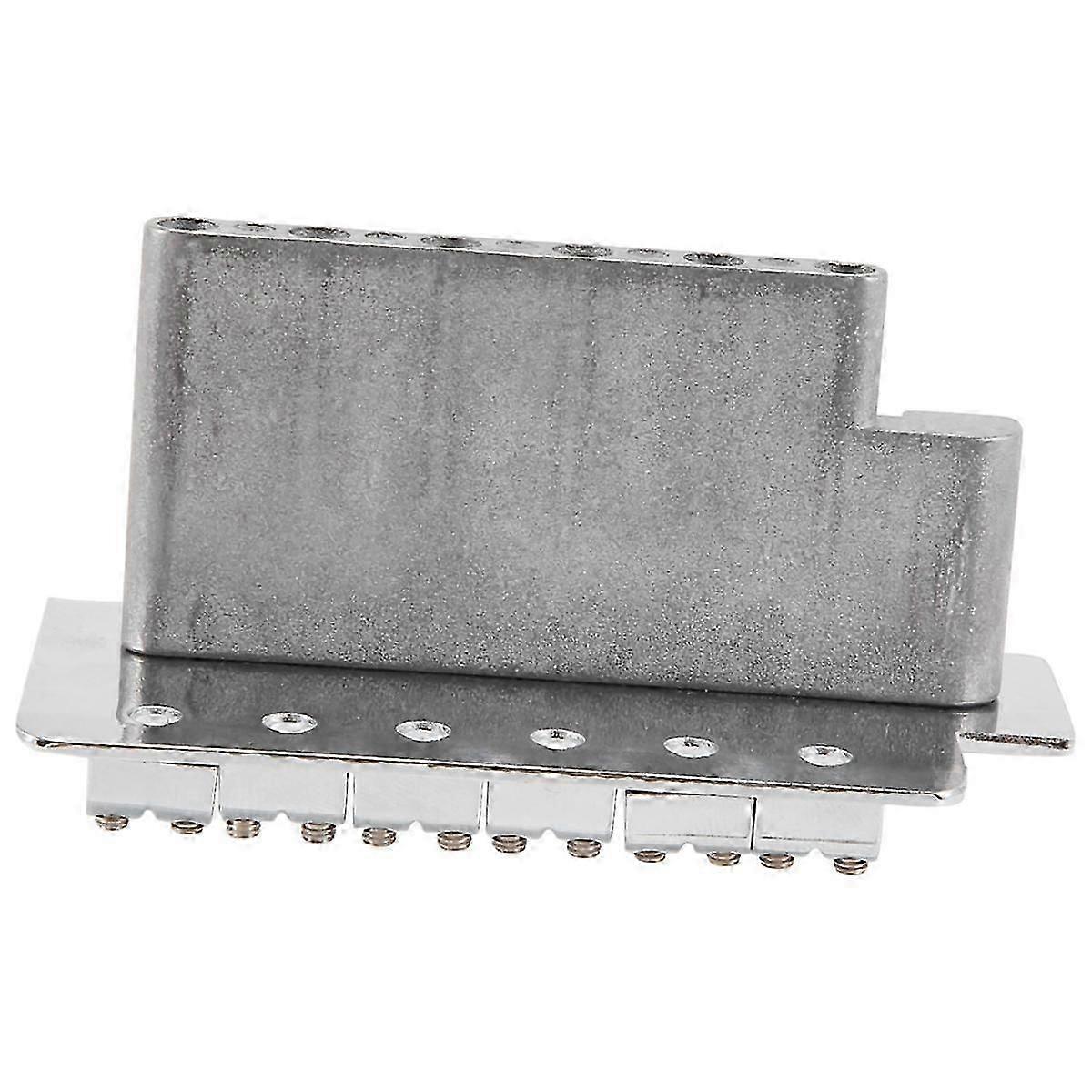 For Electric Guitar Single Swing Bridge Sq Tremolo Bridge System Pull Plate String Bridge Concave String Code Silver