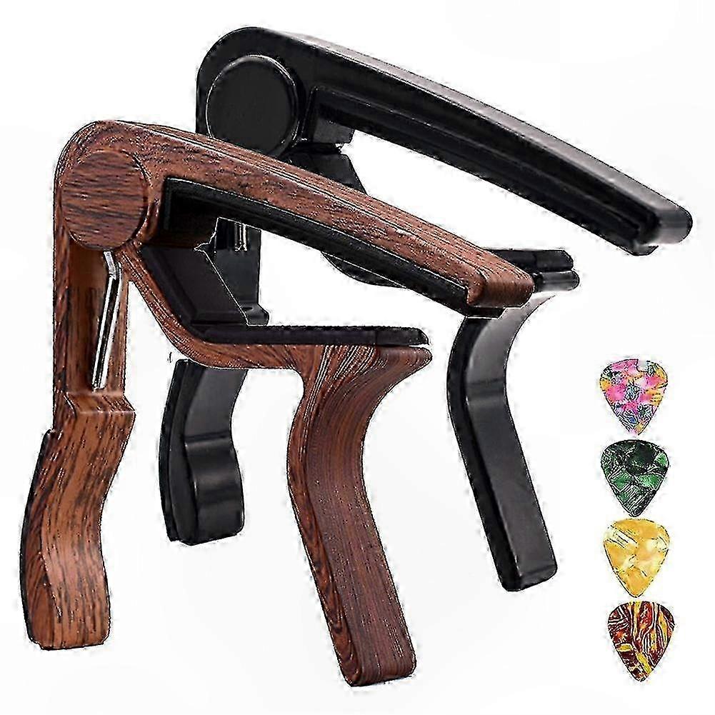 Memory-Spring Guitar Capo Duo