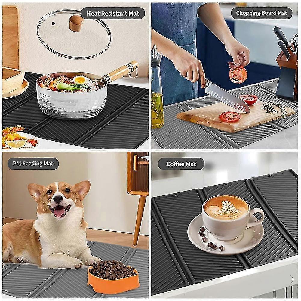 Heat-Resistant Foldable Dish Mat