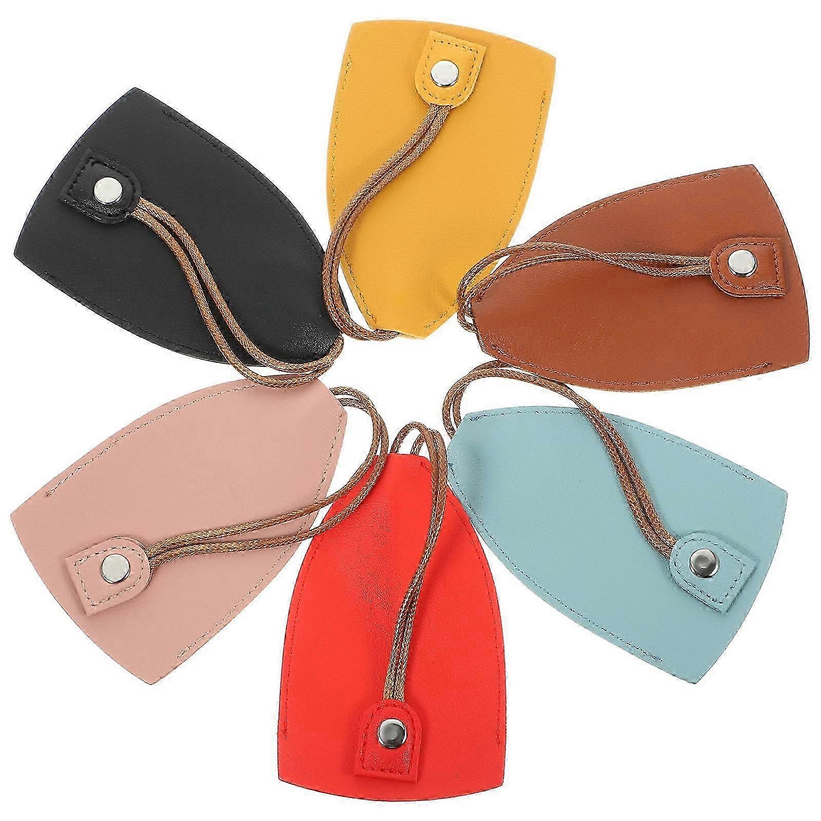 Car Key Case PU Key Holder Pull Out Design 18Pcs Storage