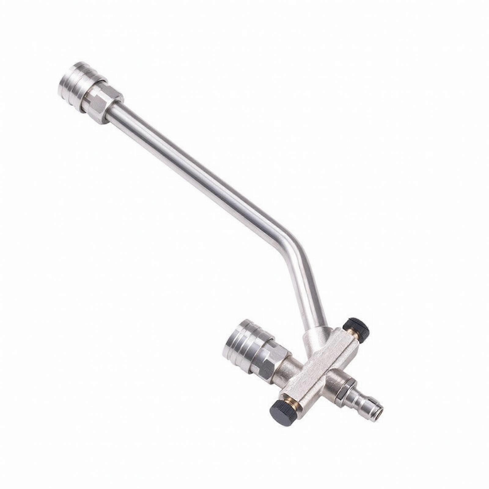 Quick-connect Spray Rod with Switchable Heads for Car Detailing Tasks