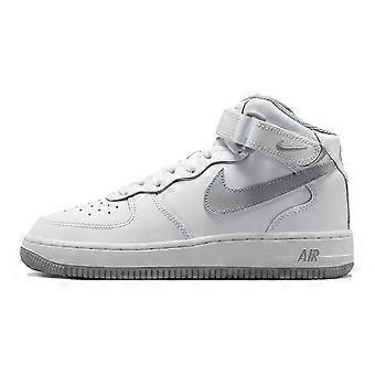 Nike Air Force 1 Mid LE White Wolf Grey GS DH2933-101