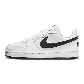 Nike Court Borough Low Hvid Sort GS DV5456-104