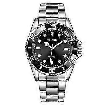 Green Watches Men's Wristwatches Fashionable Steel Straps Quartz Watches Men's Watches