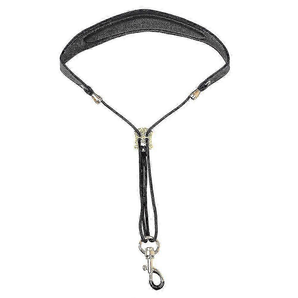 Saxophone Neck Strap Adjustable Sax Strap Instruments Tool With Metal Hook