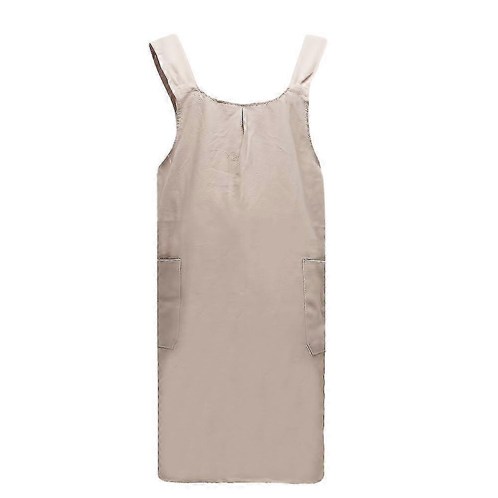 Linen Cotton Cross Back Baking Apron