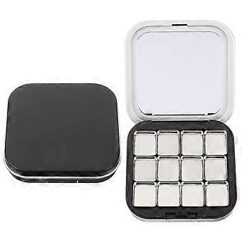 2pcs Magnetic eyeshadow Palette Women Eye Shadow Palette Eyeshadow Tray with Empty Eyeshadow PansJJ