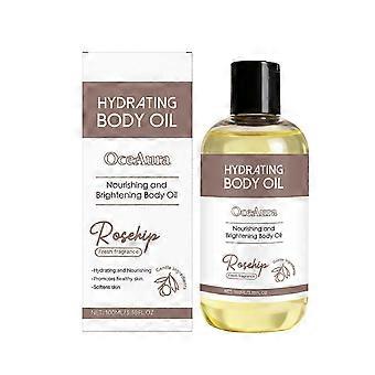 2pcsRosehip Nourishing Body Oil, Smooth, Tender, Plump, Brightening, Hydrating & Refreshing Body Oil