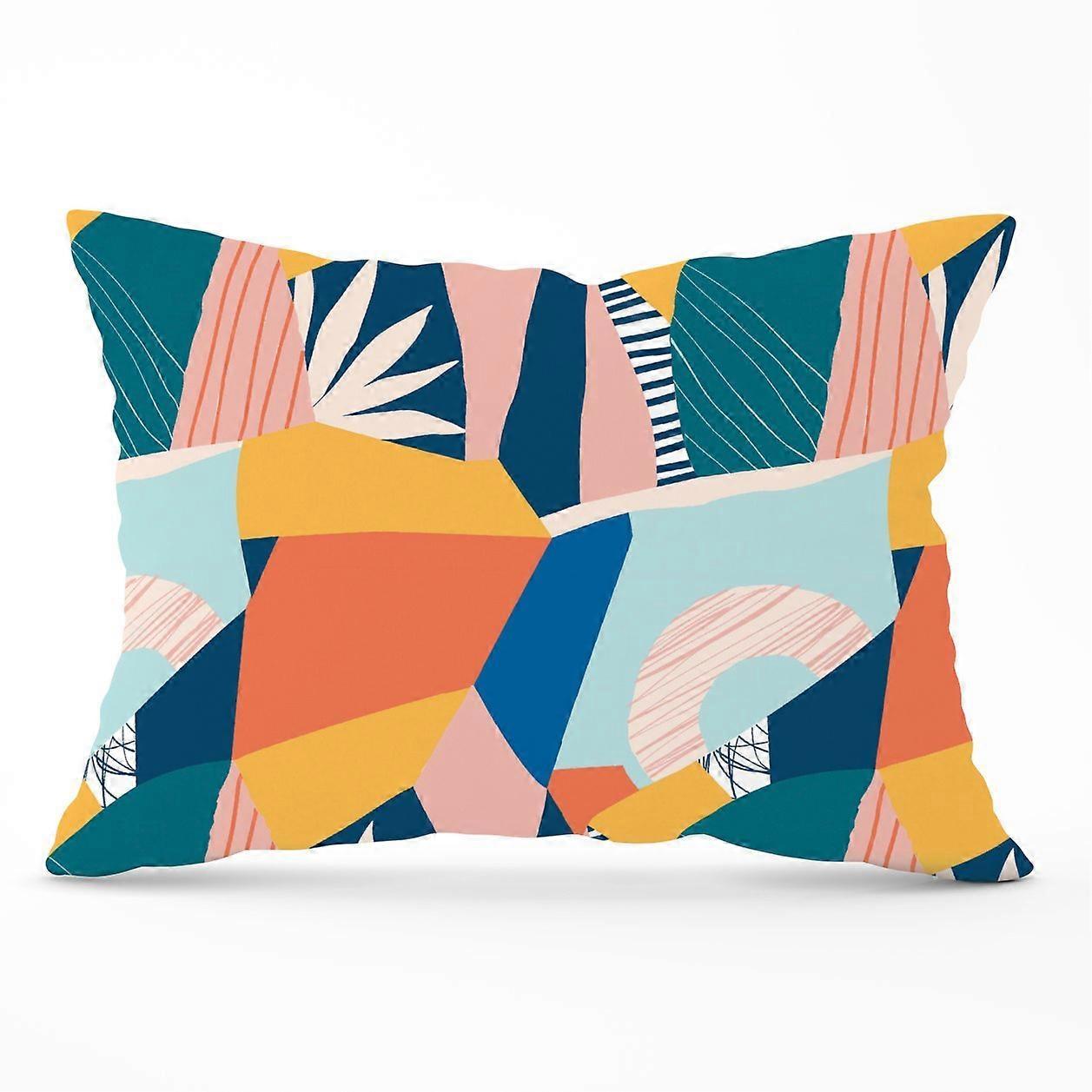 Vibrant Floral Cushions Two Sizes