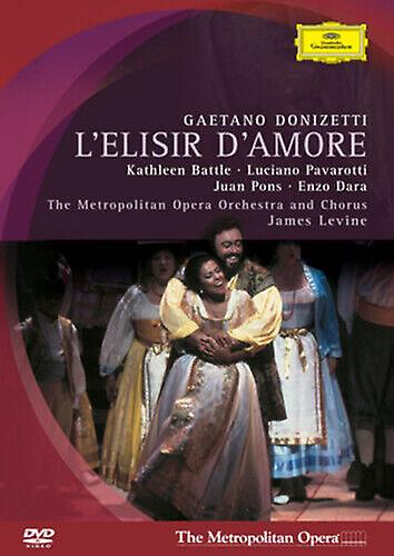 L039elisir D039amore Metropolitan Opera (Levine) DVD (2005) Brian Large cert E - Region 2