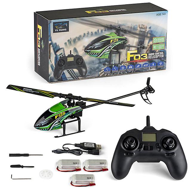 Yu Xiang F03 Rc Helicopter 4ch Flybarless One Key Take Off Height Hold Helicopter With 6-axis Gyro Rc Helicopter For Beginner