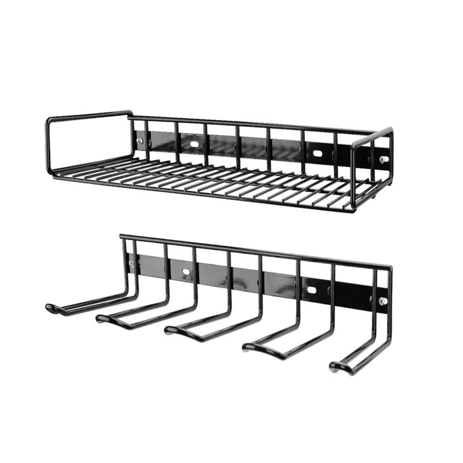 2-layer 4-slot Tool Shelf Tool Organizer Tool Rack Power Tool Storage