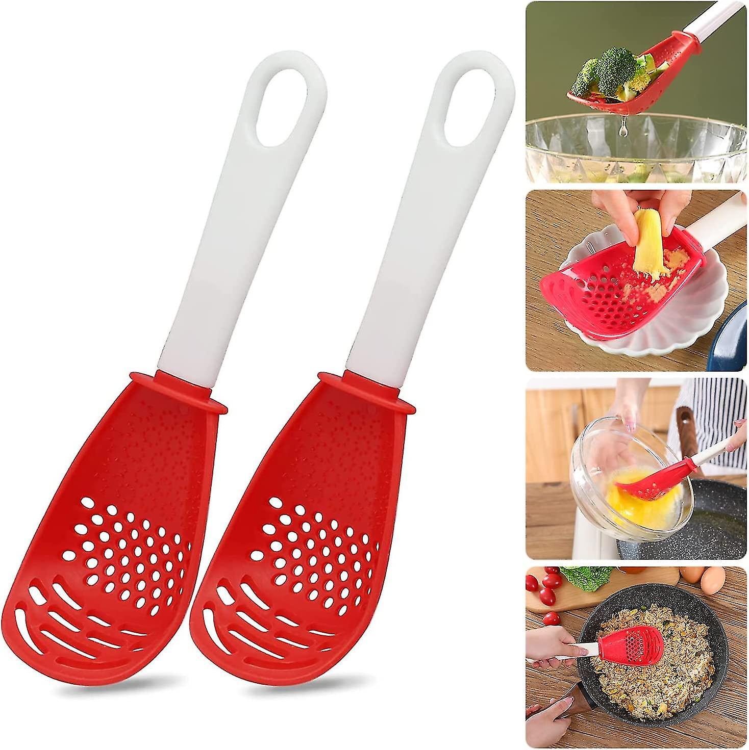 Multifunctional Cooking Gadgets, Kitchen Tools,cooking Spoon-2pc