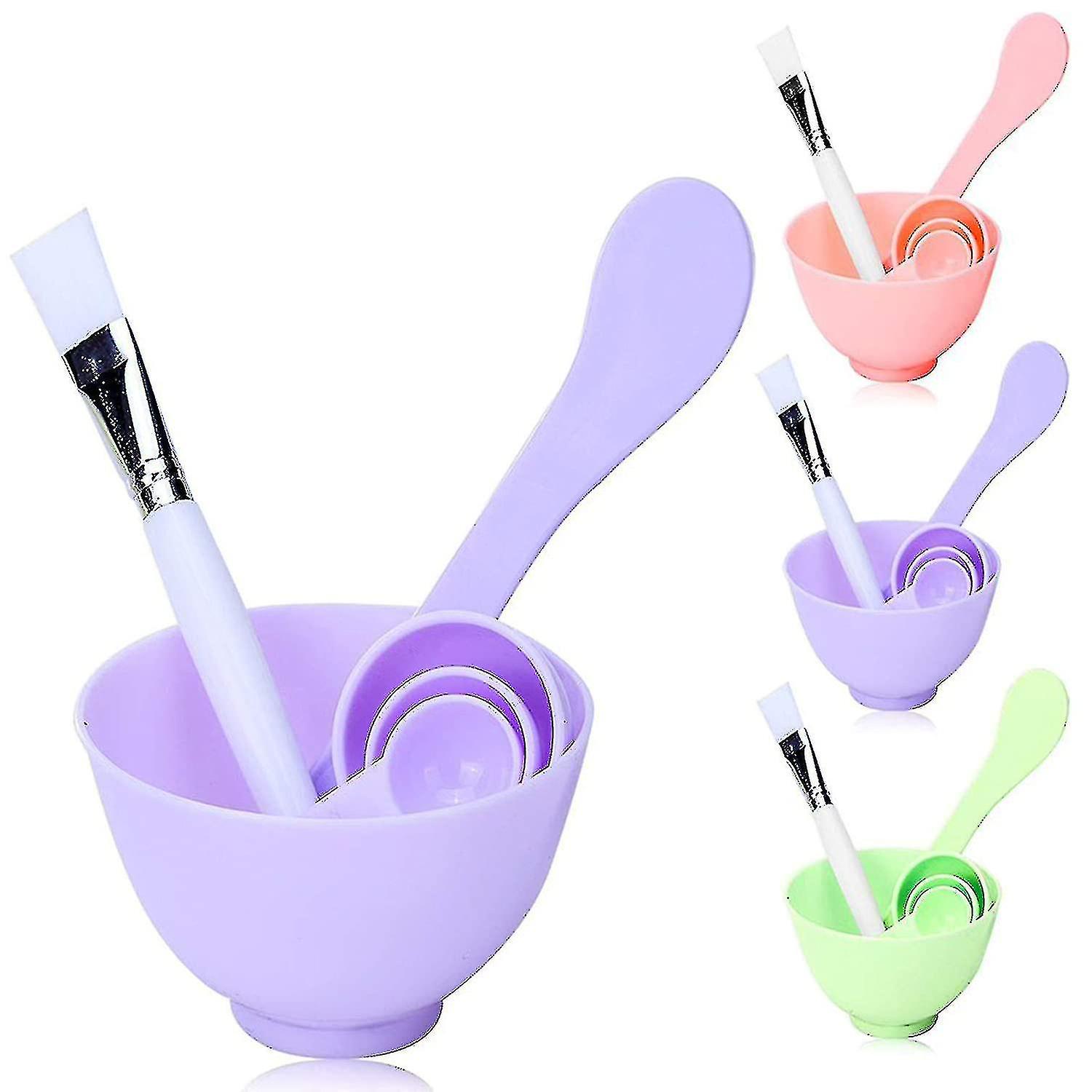 Face Mask Mixing Bowl Set, Diy Facial Facemask Mixing Tool Kit