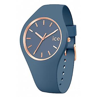 Ice glam brushed Female Analog Quartz Watch with Silicone Bracelet IC020545