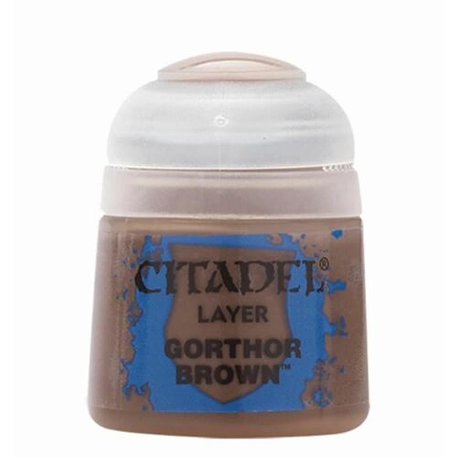 Games Workshop - Citadel Färgskikt: Gorthor Brun (12ml) Färg