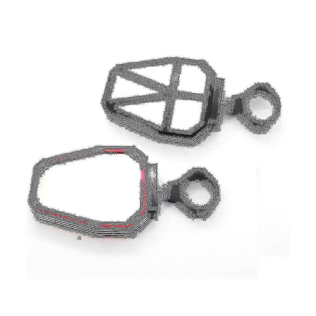 Beach Mirror Motorcycle Reflector 1.75/2 Universal For Atv/utv Red