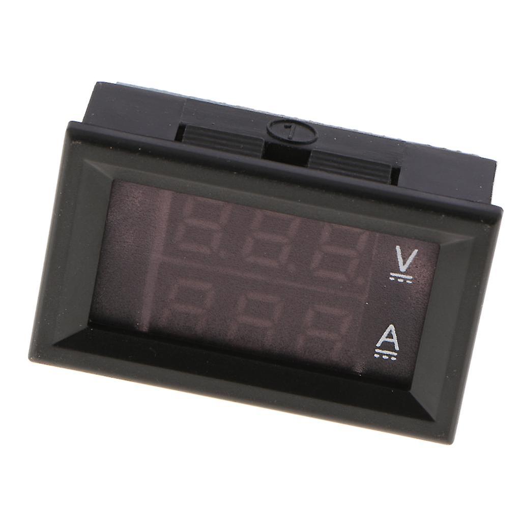 LCD Display Digital Voltage Ammeter,30V 20A/30A,Red/Blue LCD 30V30A Red-Red