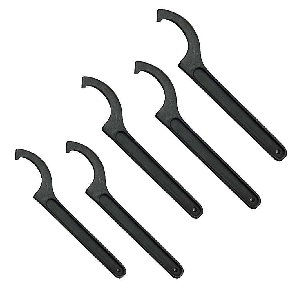 5 Pieces High Carbon Steel ER Hook Wrench Spanner CNC Collet Chuck Clamping