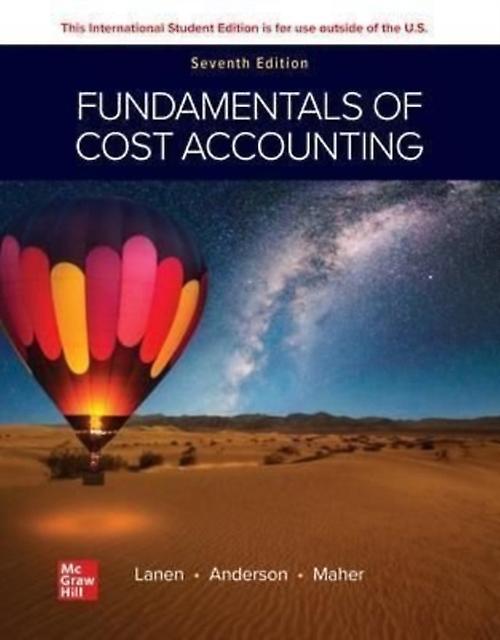 Fundamentals Of Cost Accounting Ise by Michael Maher Paperback