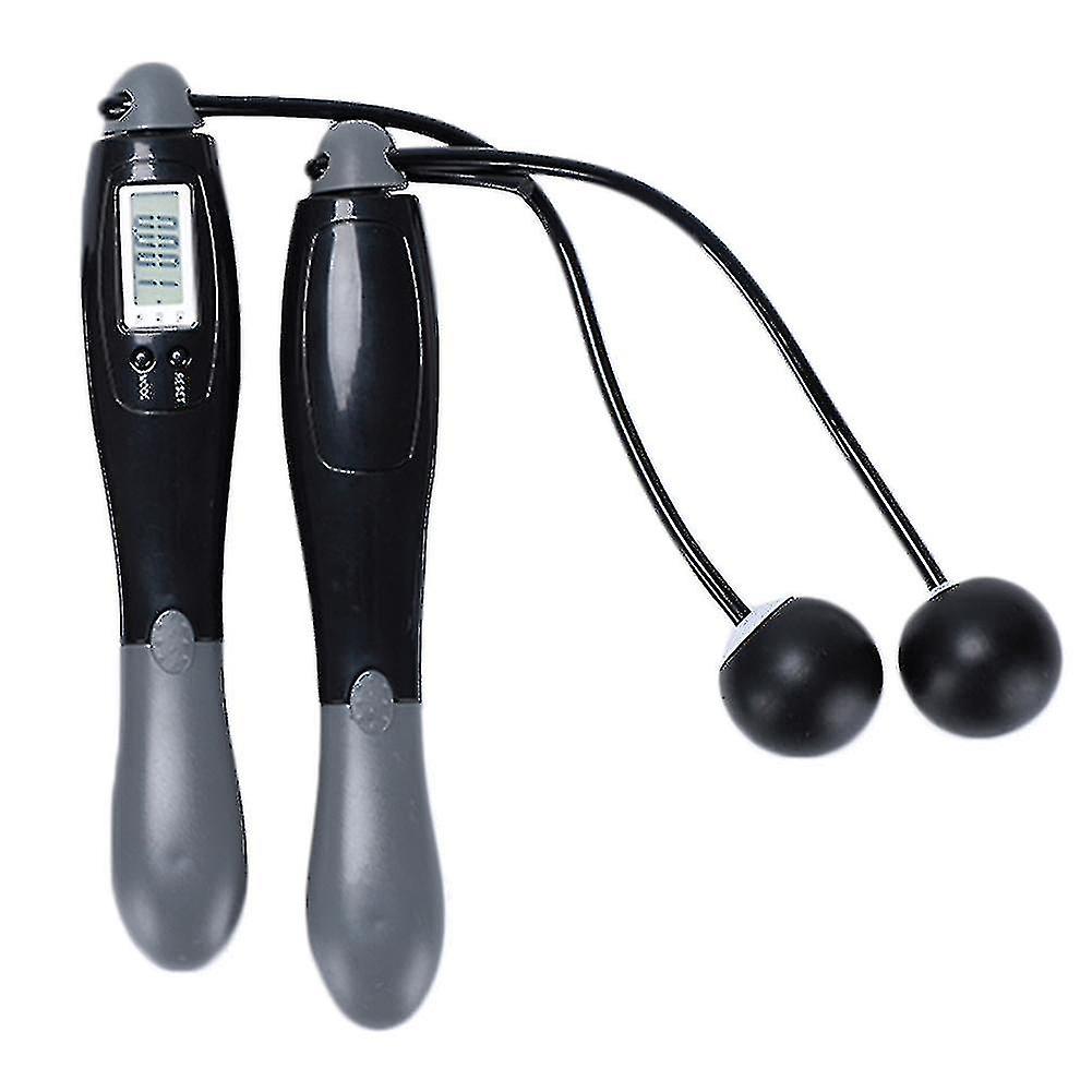Electronic Wireless Skipping Rope Speed Jump Ropes Crossfit Anti-Slip Handle for Workout Boxing Training Adjustable Wire Calorie