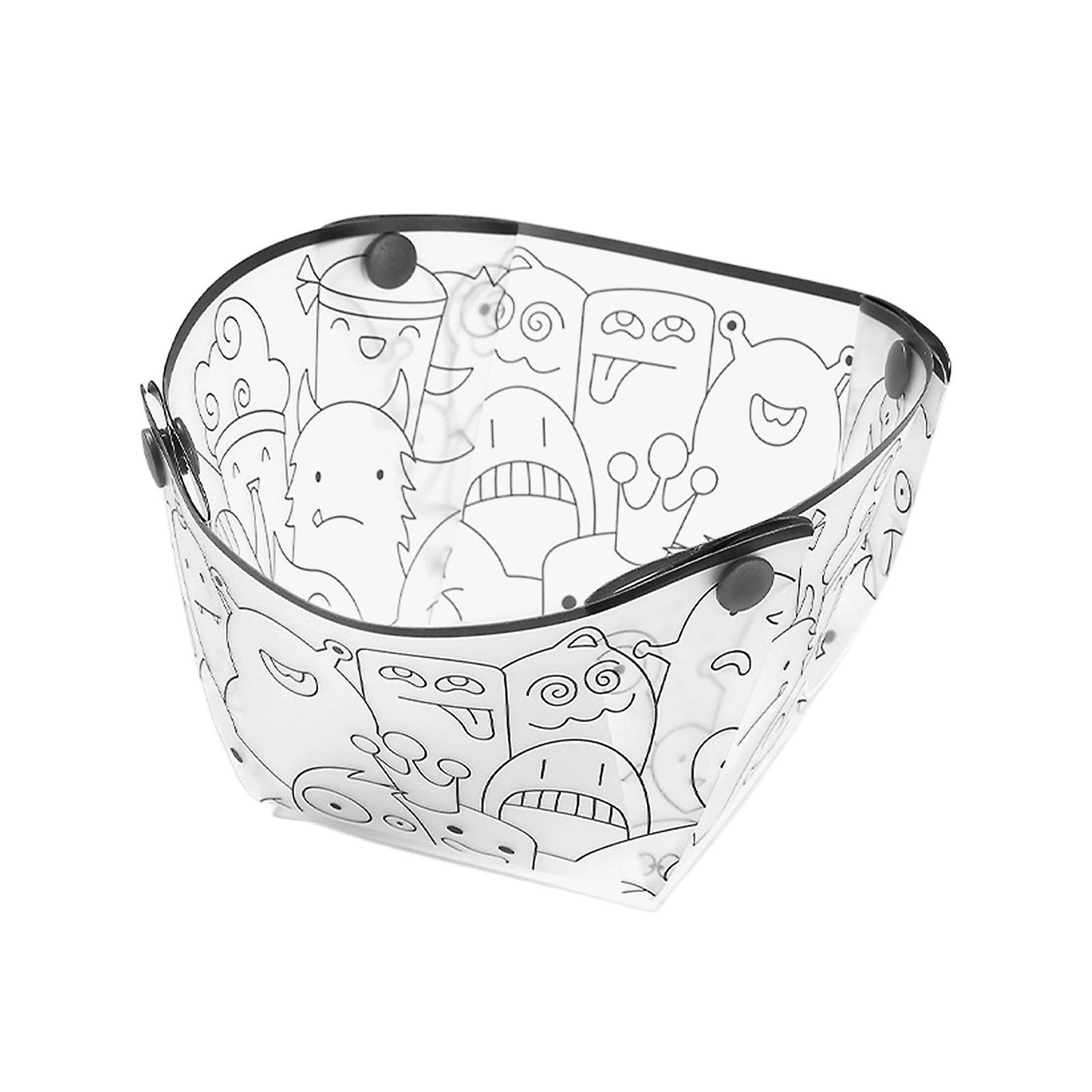 Foldable Tableware Easy to Carry Collapsible Tableware for Hiking Picnic BBQ bowl