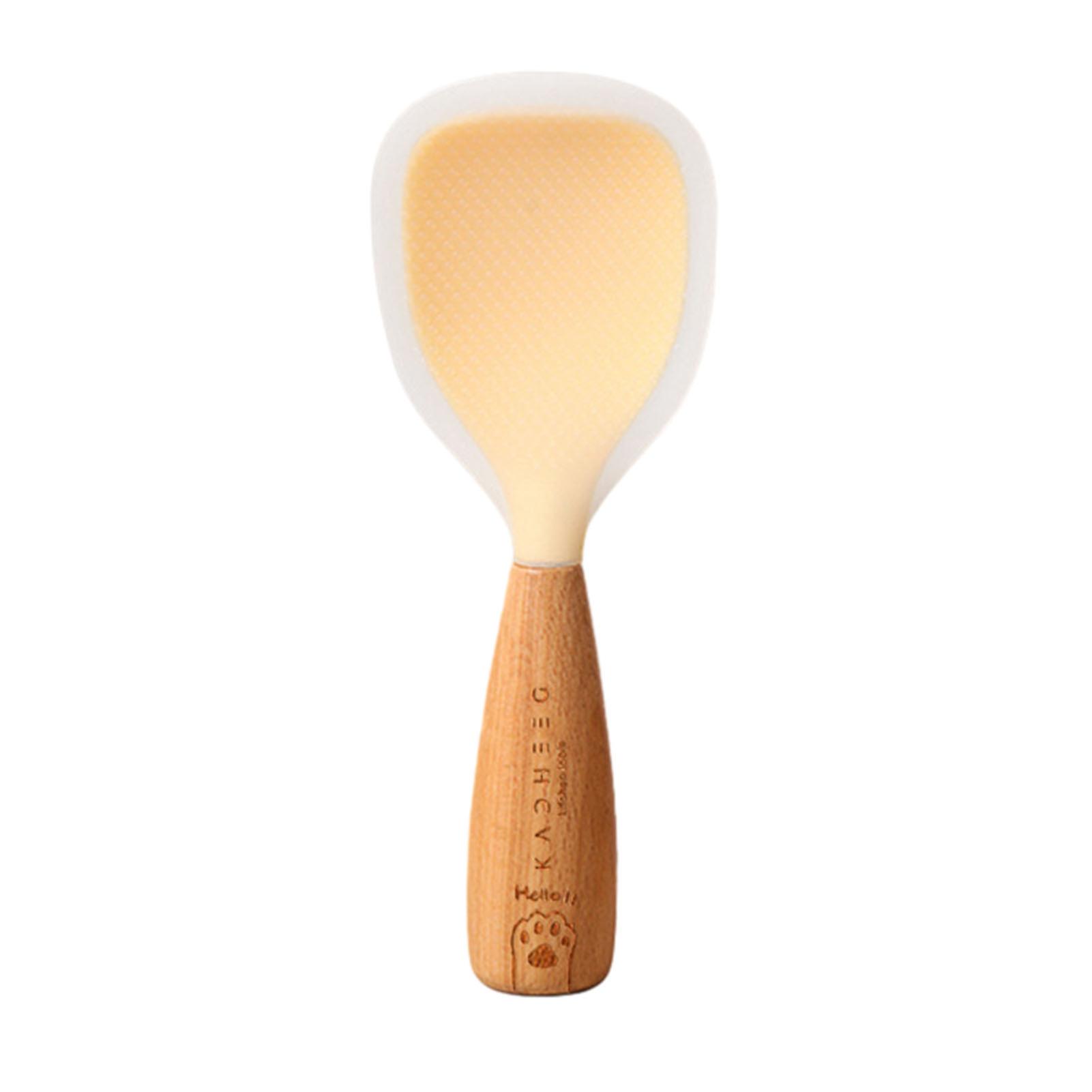 Creativity Silicone Rice Spoon Washable Lightweight Rice Spoon for Kitchen