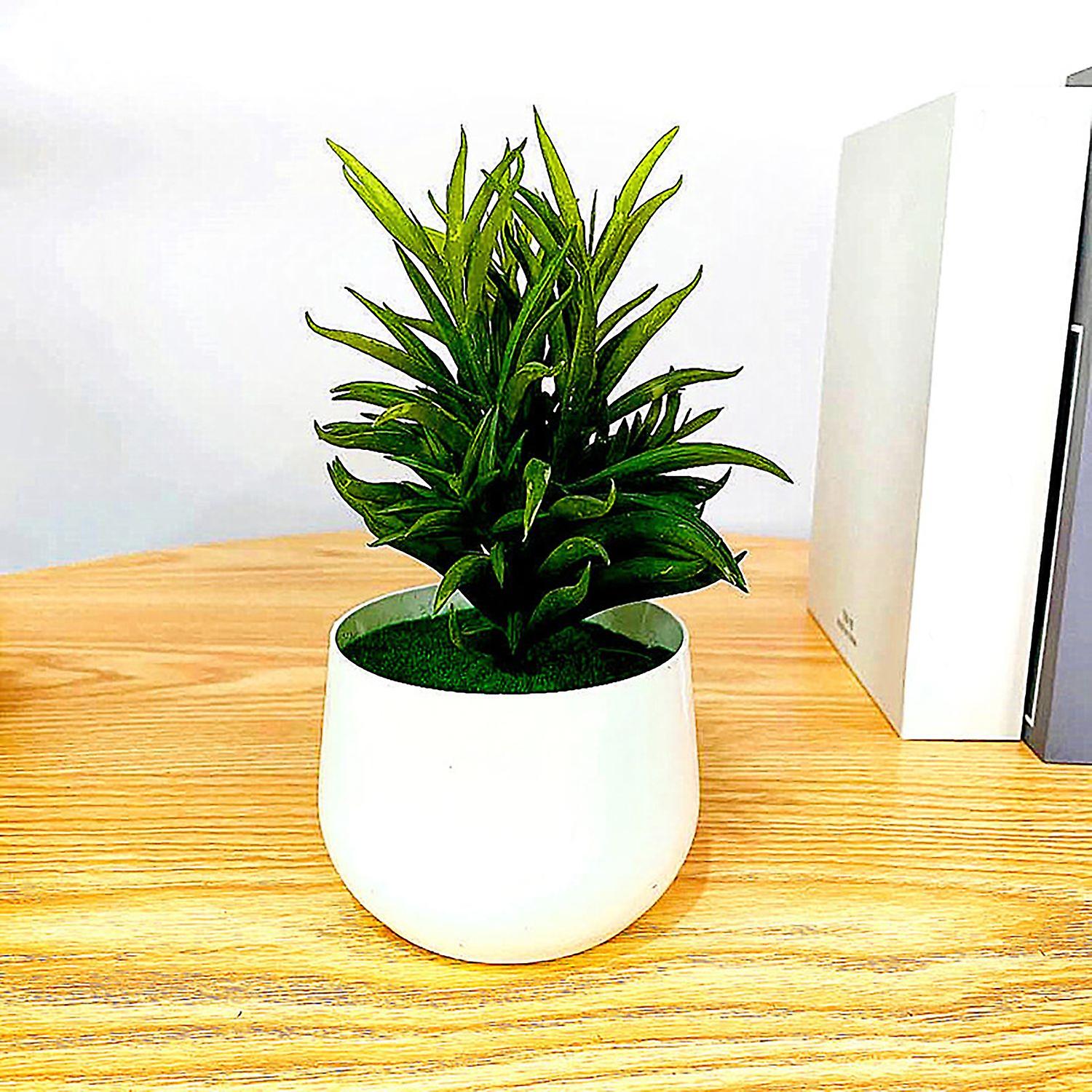 1 Set Simulation Succulents Eco-friendly Easy to Clean Green Simulation Potted Plants for Home