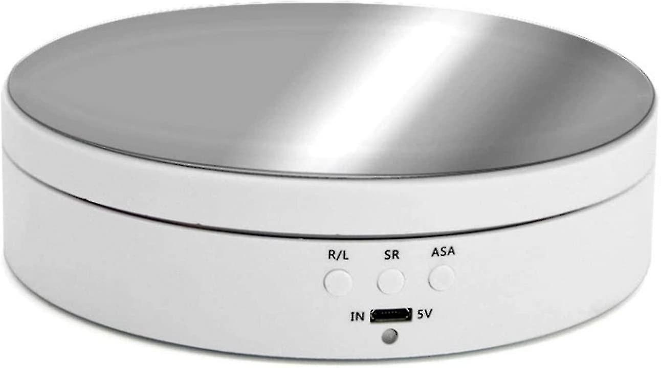 Turntable Display Rack, Motorized Rotating Display Stand, 360 Degree Rotating Platform, For Store, Jewelry Display, Photography Photo Studio, Adjustab