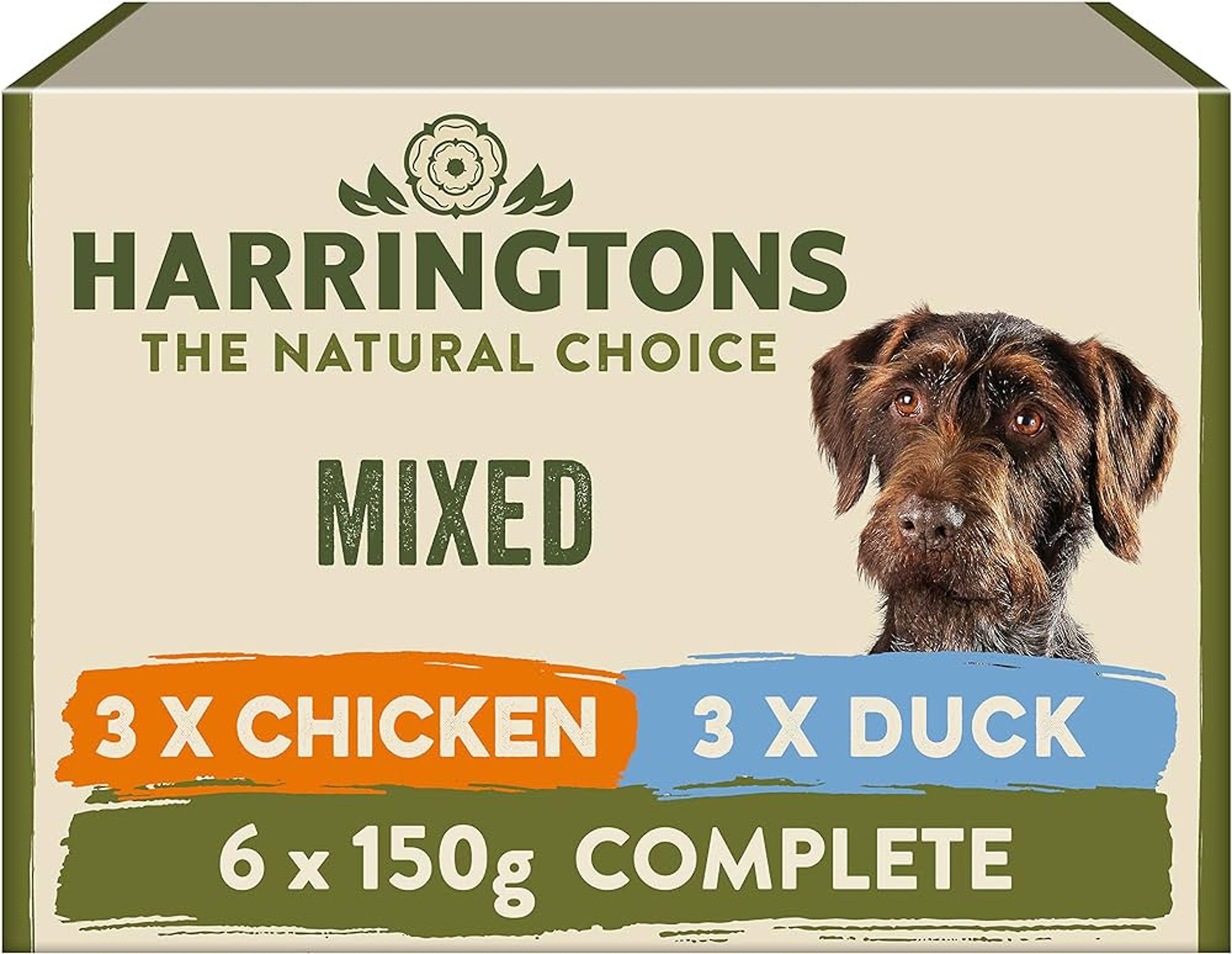 Harringtons Complete 100% Natuurlijk Natvoer Mixed Box 6 x 150g