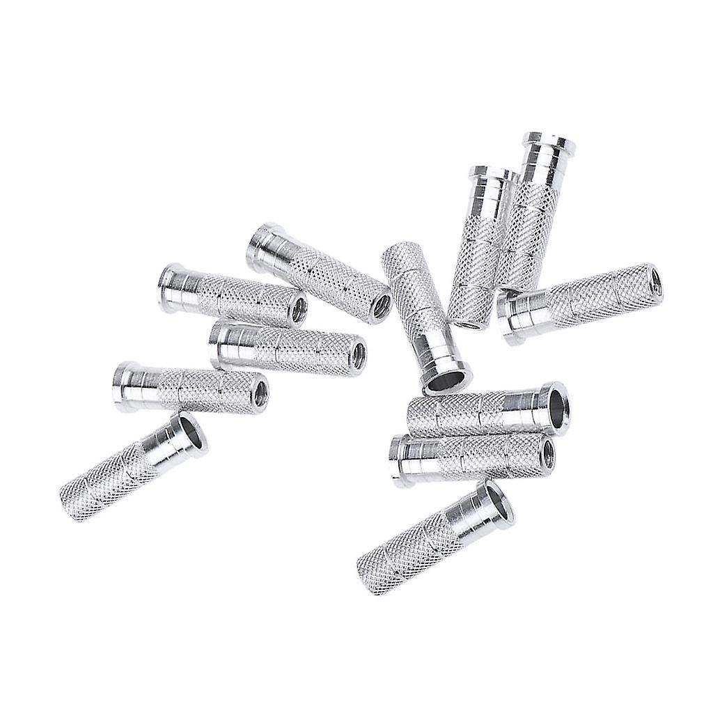 12 pezzi inserti per frecce in alluminio per accessori per tiro con l'arco con albero freccia da 6,2 mm