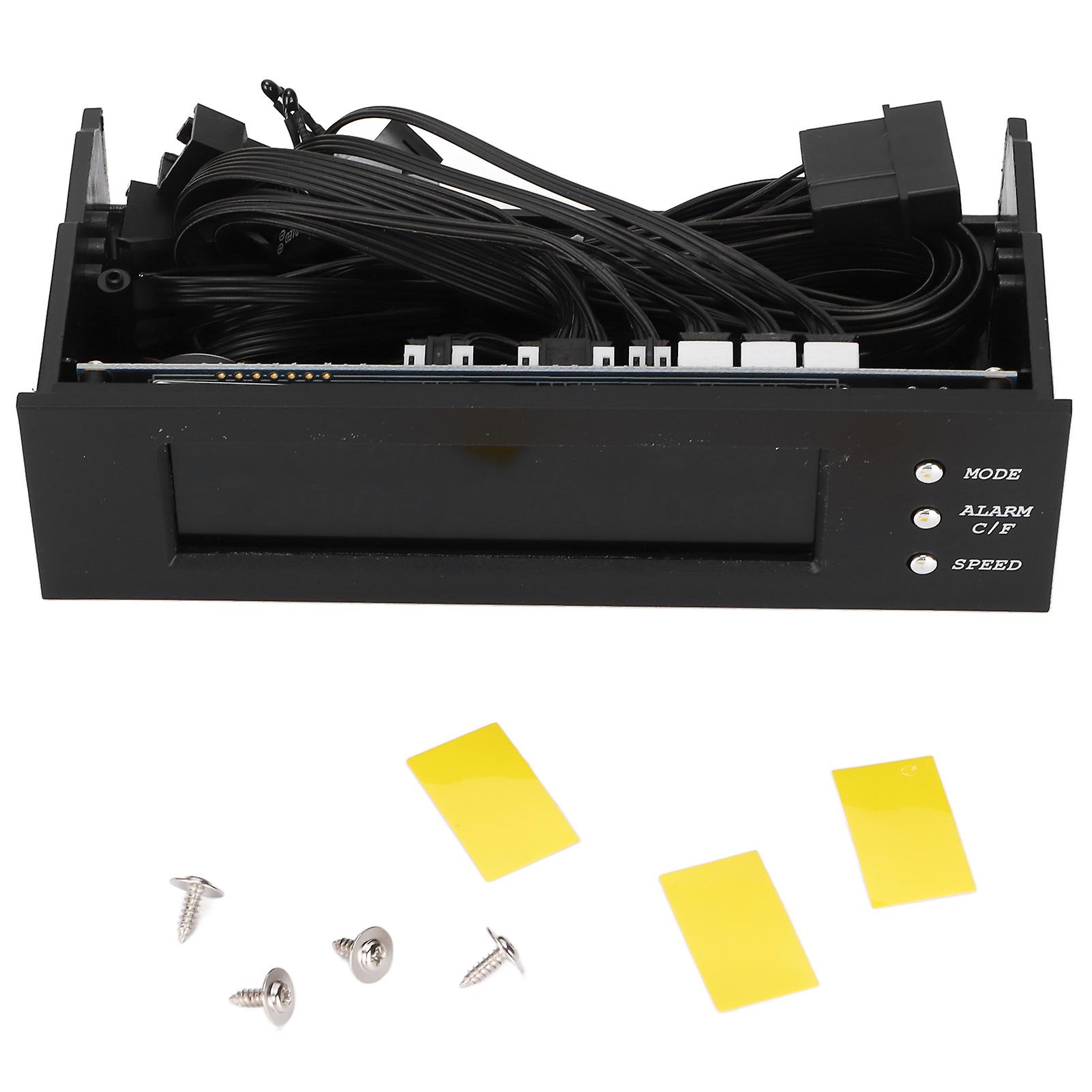 CPU Temperature Controller with Intelligent Detection, Adjustable Fan Speed, Alarm System