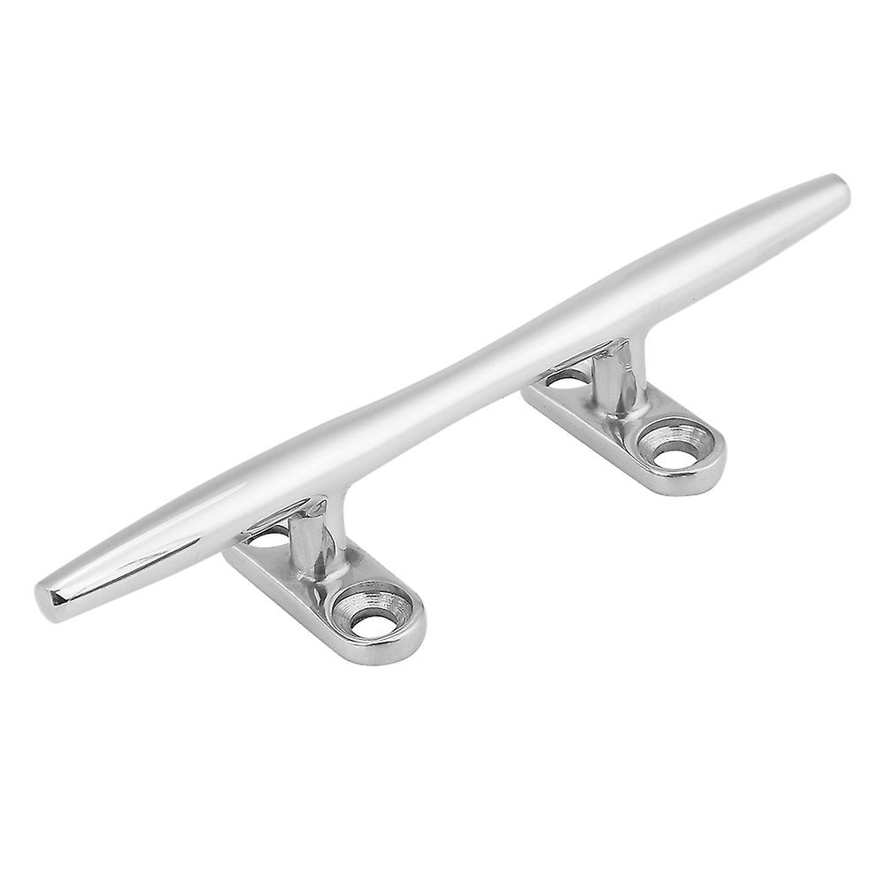 Taquet de quai de bateau en acier inoxydable de 6 pouces, base creuse