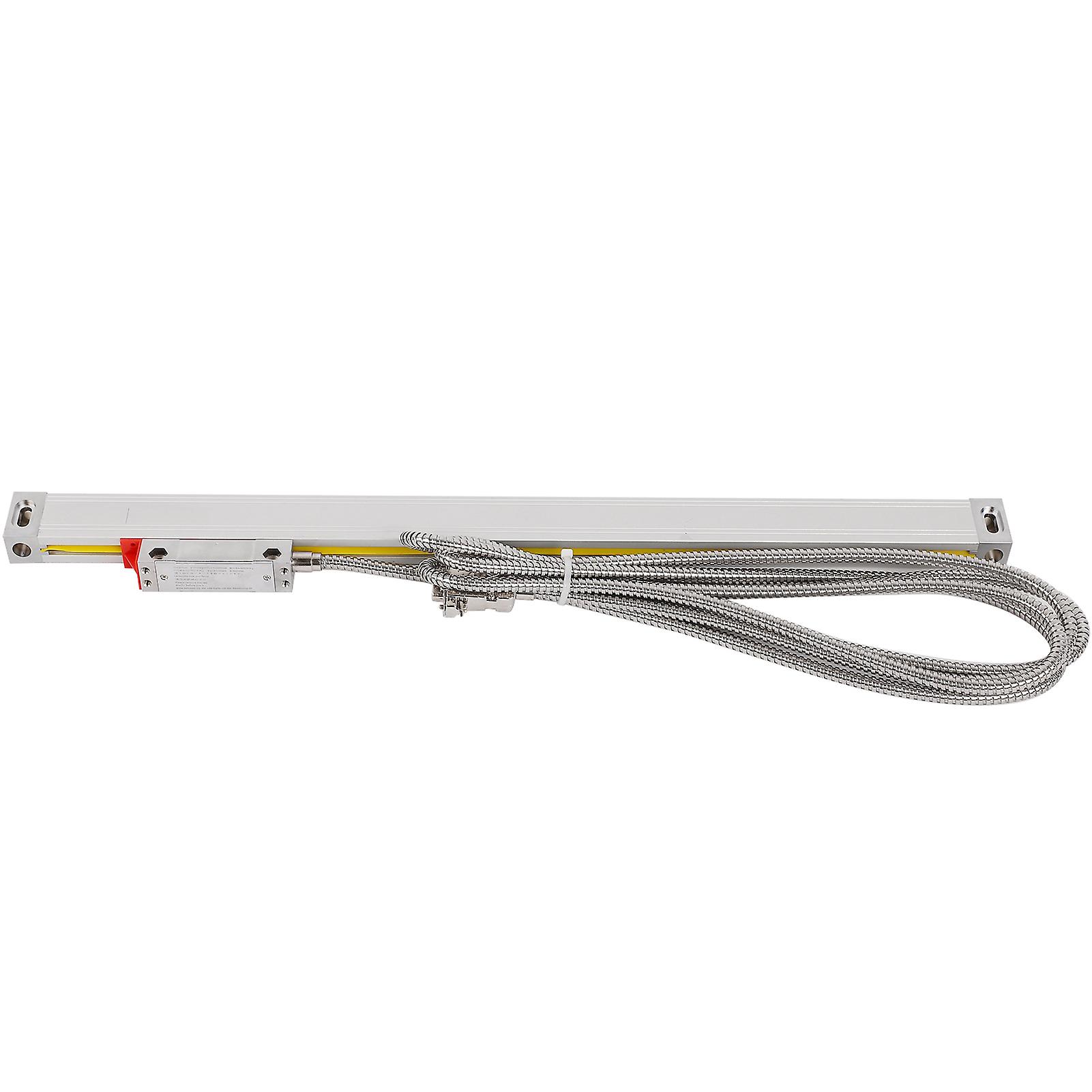 High Accuracy 5μm Linear Scale Encoder Grating Ruler Sensor for Lathe, DC5V with Cable 250