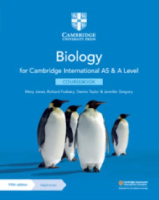 Cambridge International As A Level Biology Coursebook With Digital Access 2 Yea by Jennifer Gregory Paperback Book