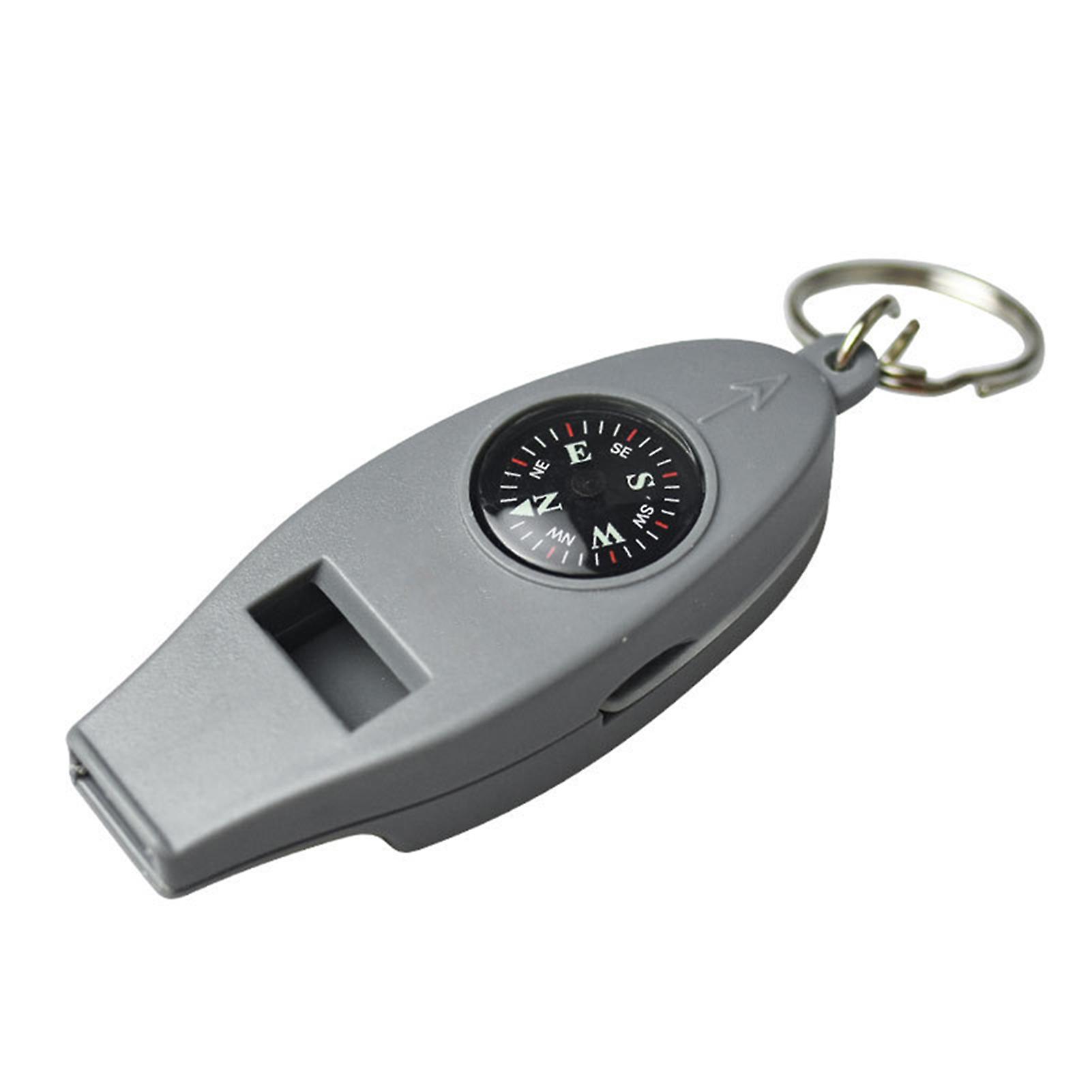 4 in 1 Emergency Whistles with Compasses & Thermometers Super Loud Whistles