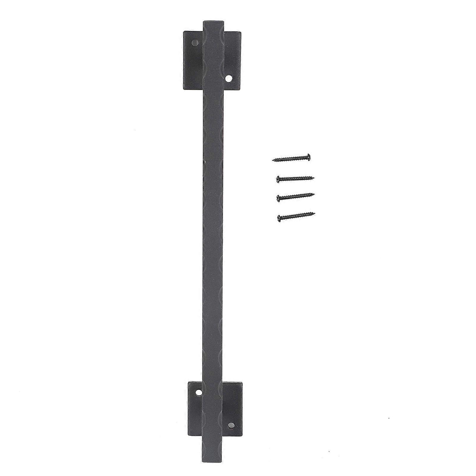 Heavy Duty Steel Pulls For Gates, Unique Appearance Design With Twill And Matte Frosted Surface, Versatile Door Handle Perfectly Matches With Wooden