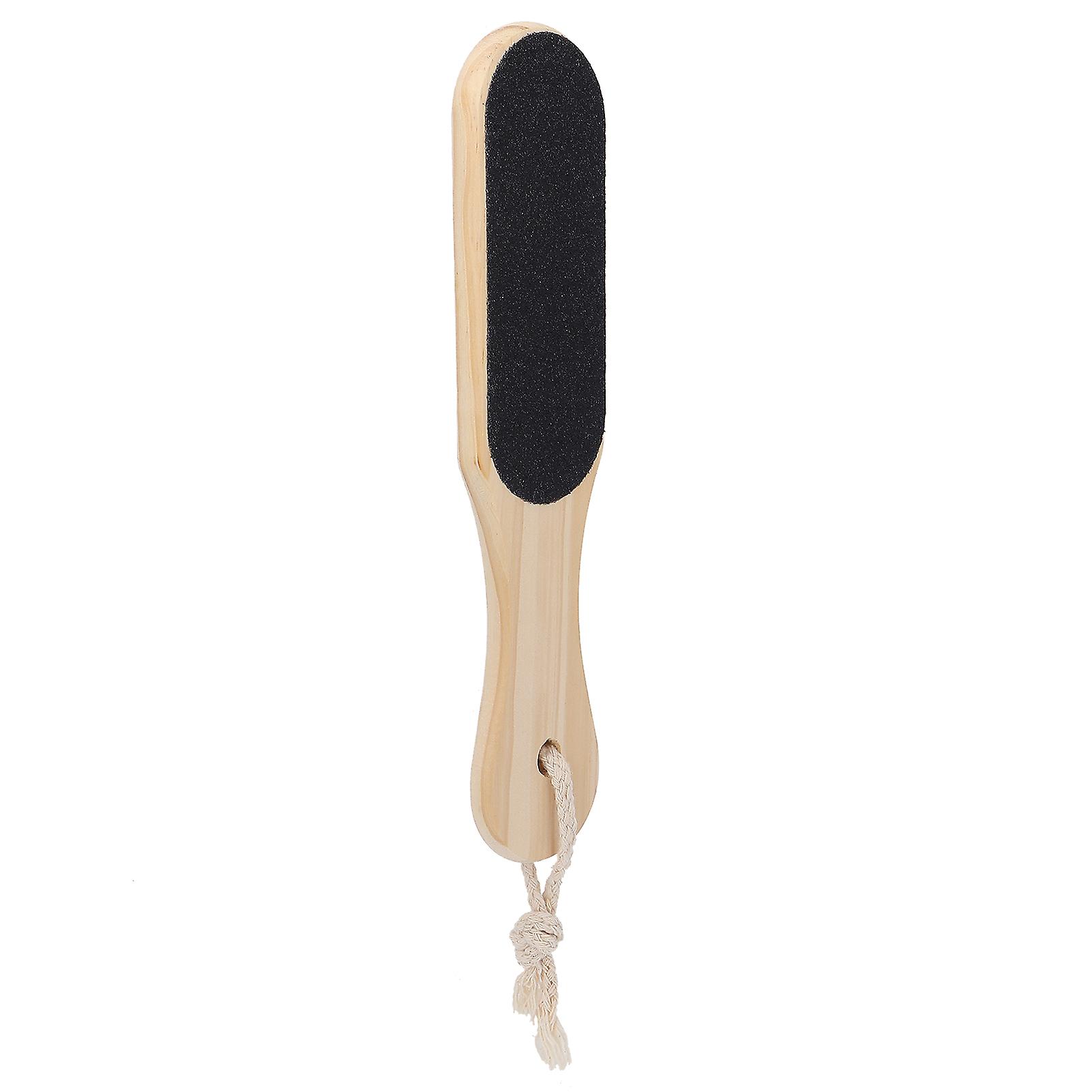 Professional double-sided wooden foot file for removing calluses and calluses
