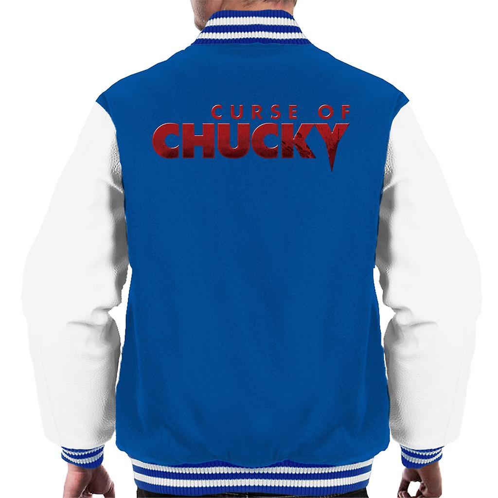 Chucky Curse Of Chucky Logo Men's Varsity Jacket