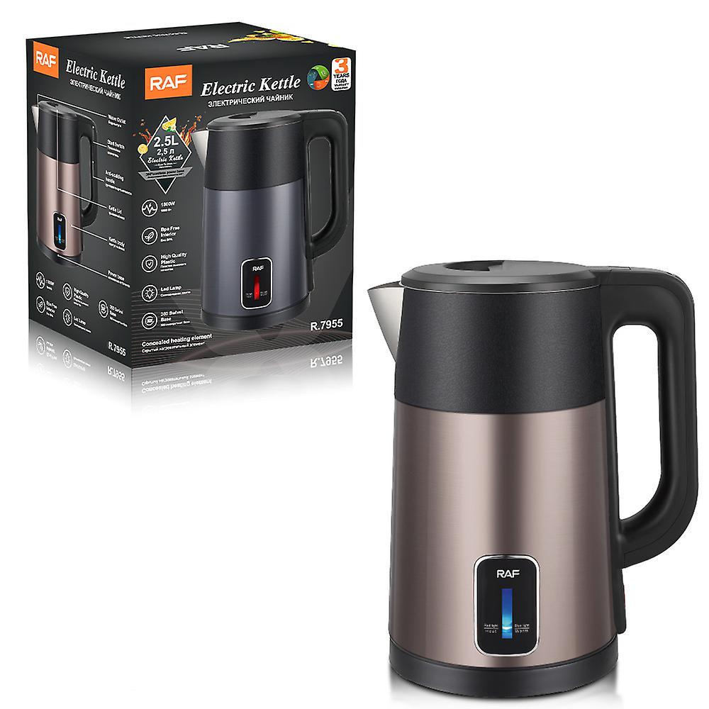 Stainless Steel 2.5l Electric Kettle Automatic Large Capacity Multi-Function Kettle Overheating Protection