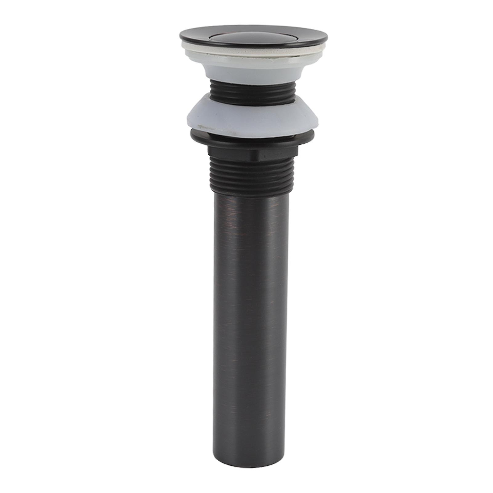 Bathroom Accessories Brass Stainless Steel Pop Up Draining Stopper Kitchen Accessories Without Overflow Hole