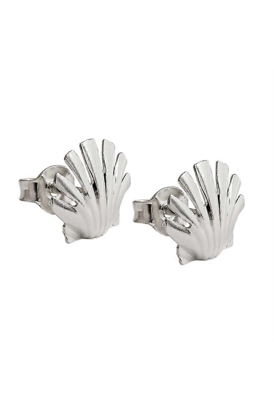 Earrings Studs Sea Shell Silver 925 - Gl93521