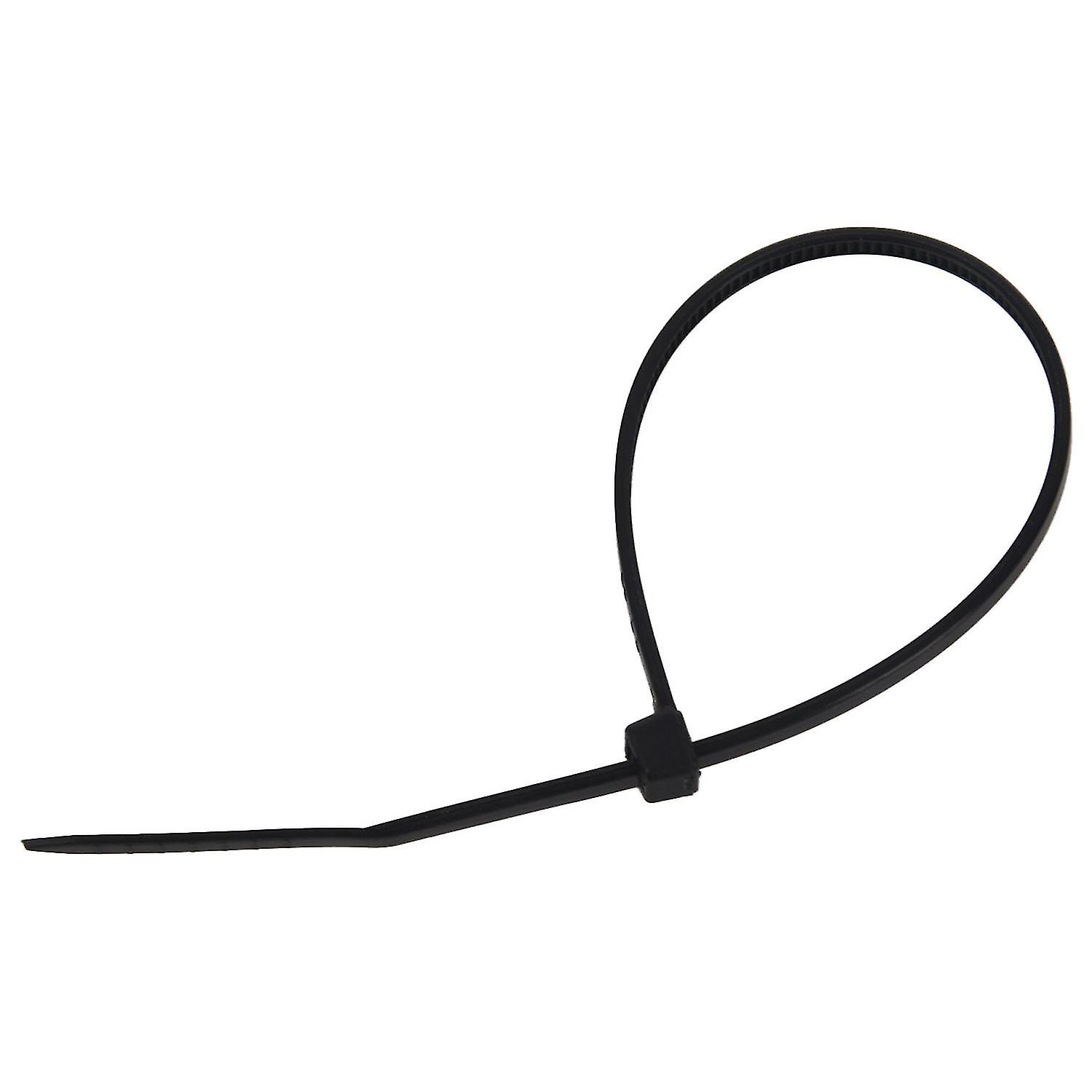 100 X 2.5mmx150mm Self-lock Electric Cable Zip Cord Fixed Cable Ties Black