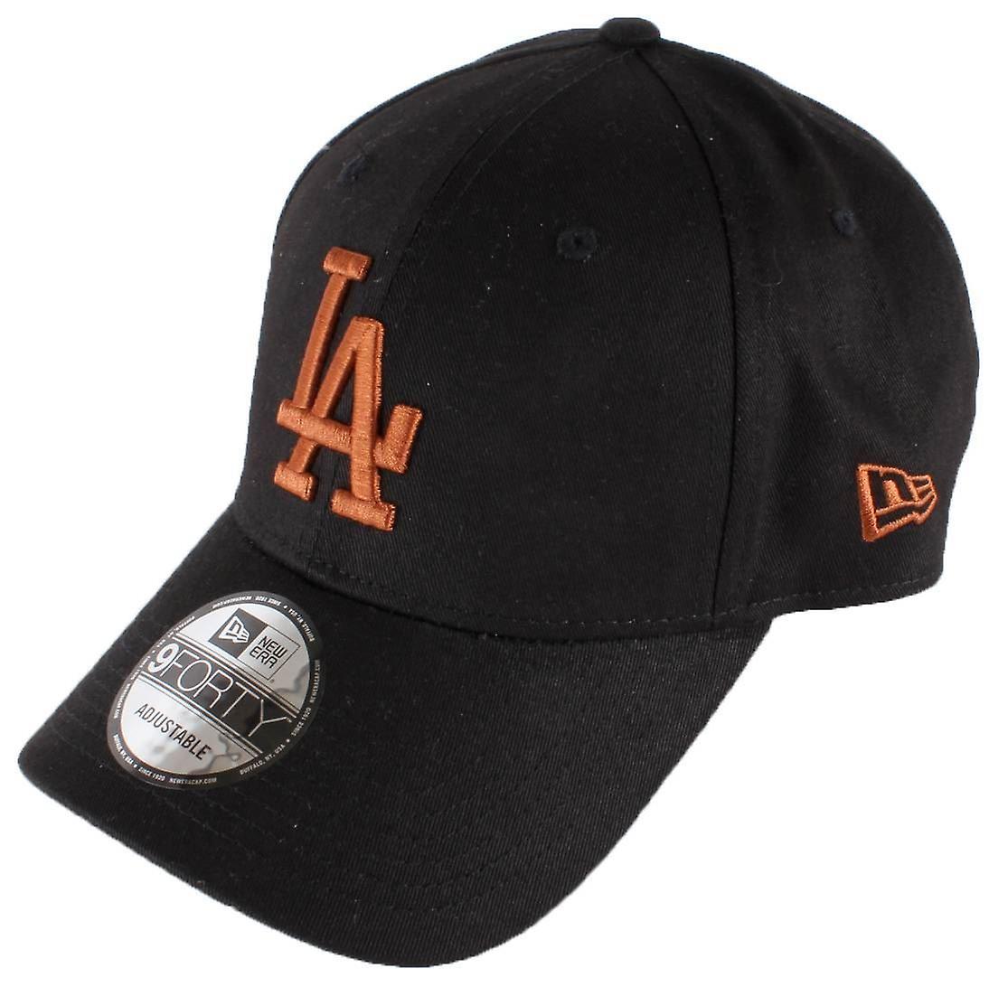 New Era 9FORTY LA Dodgers Essential Cap - Black/Brown