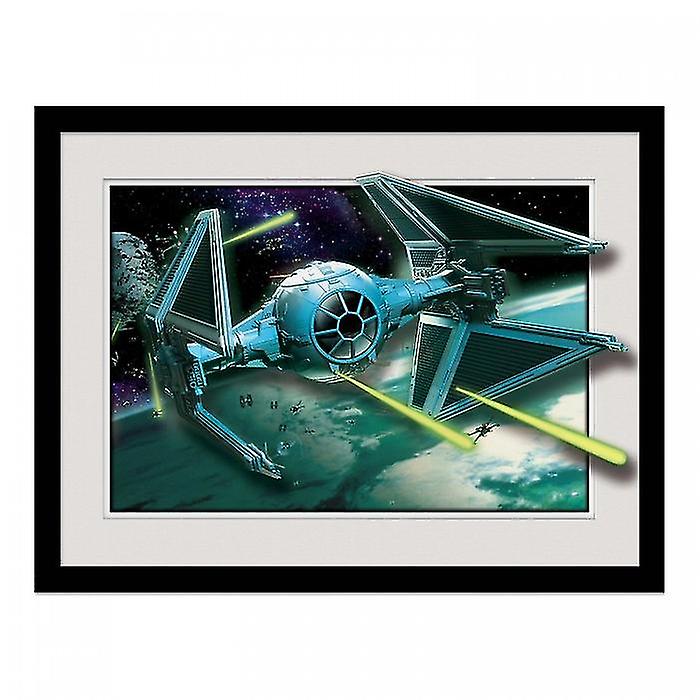 Star Wars Breakout Tie Fighter Framed Poster