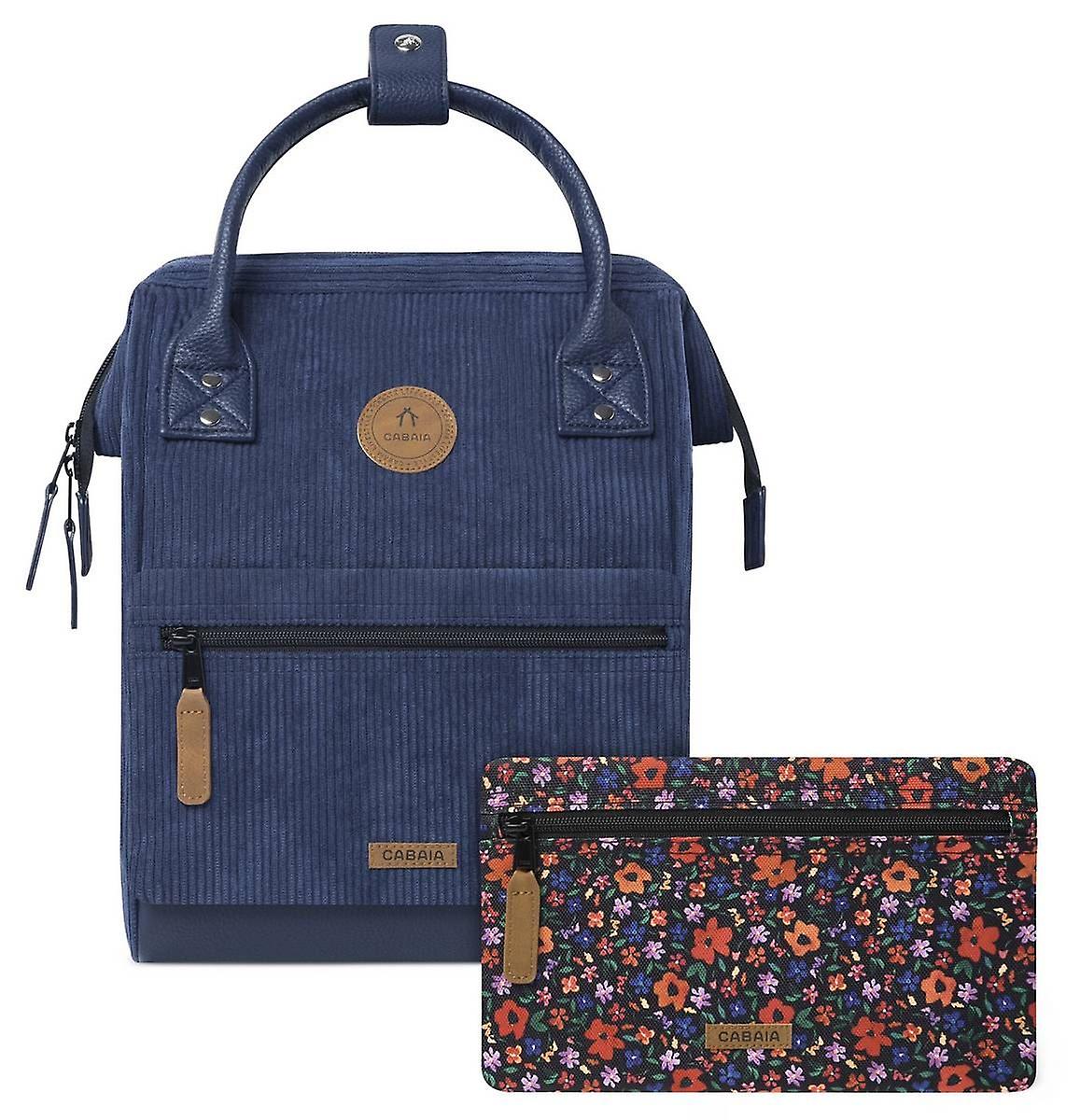 Cabaia Adventurer Velvet Recycled Small Backpack - Indianapolis Blue